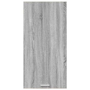 Hängeschrank Grau Sonoma/Weiß 50x31x100cm