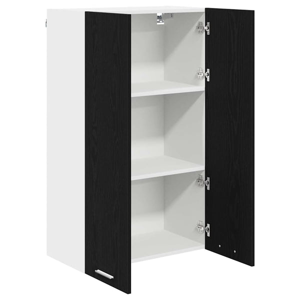 Hängeschrank Schwarz Eichen-Optik 60x100 cm