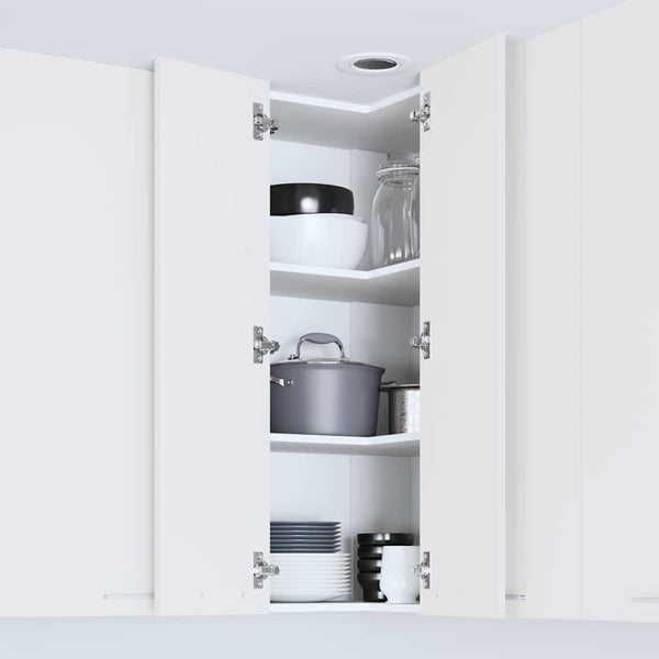 Hängeschrank Weiß 57x57x100cm