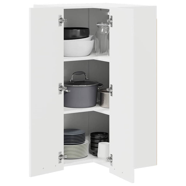 Hängeschrank Weiß 57x57x100cm