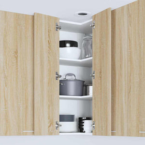 Hängeschrank Sonoma-Eiche & Weiß 57x100 cm