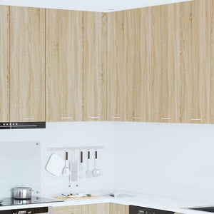 Hängeschrank Sonoma-Eiche & Weiß 57x100 cm
