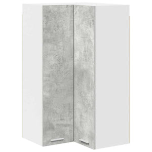 Hängeschrank Betongrau/Weiß 57x100 cm