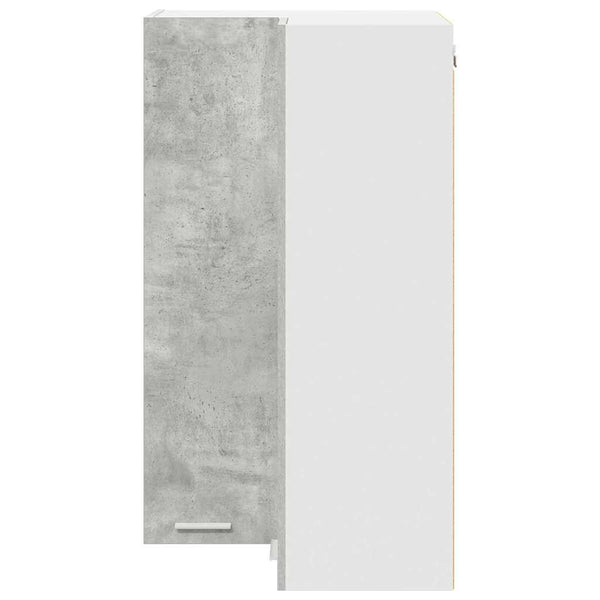Hängeschrank Betongrau/Weiß 57x100 cm
