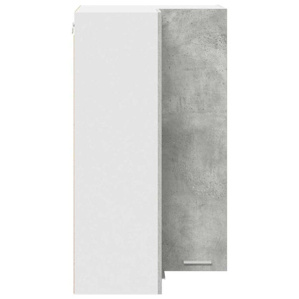 Hängeschrank Betongrau/Weiß 57x100 cm
