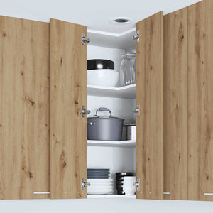 Hängeschrank Artisan Eiche/Weiß 57x100 cm