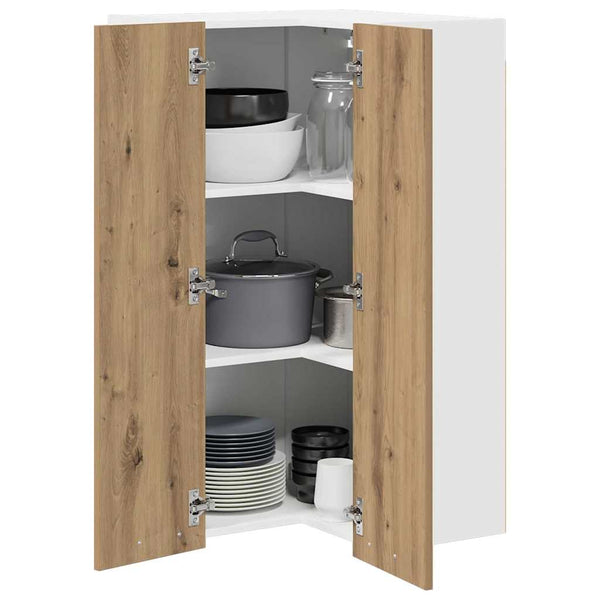 Hängeschrank Artisan Eiche/Weiß 57x100 cm
