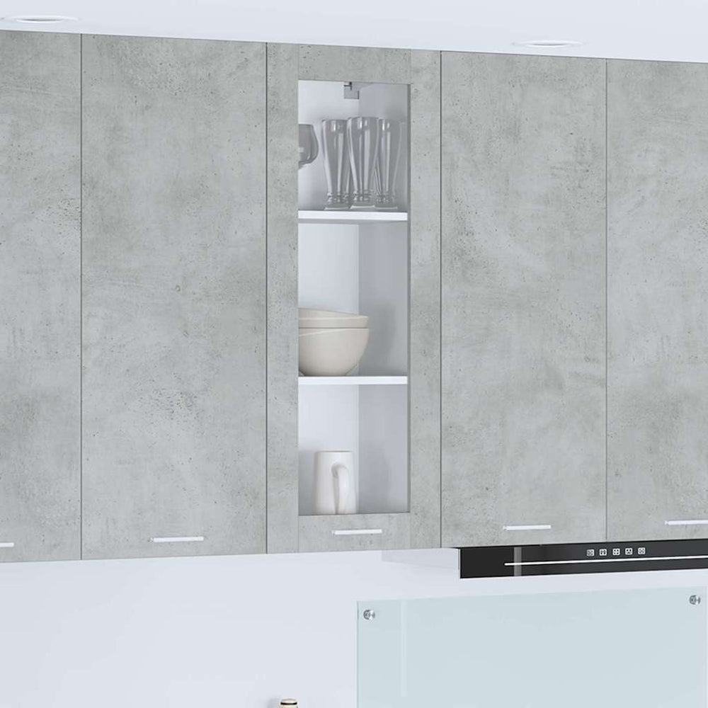 Hängeschrank Beton Grau 40x31x100cm