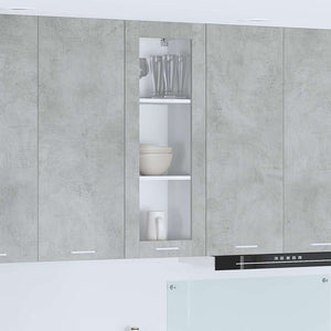 Hängeschrank Beton Grau 40x31x100cm