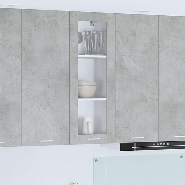 Hängeschrank Beton Grau 40x31x100cm