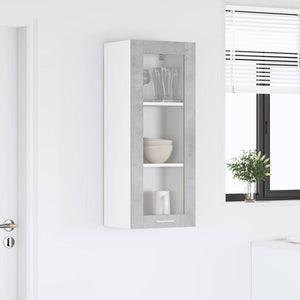 Hängeschrank Beton Grau 40x31x100cm