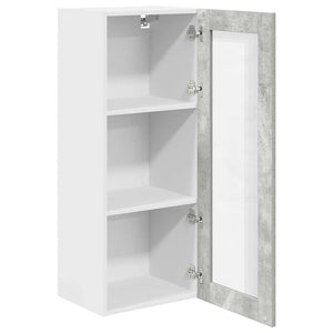 Hängeschrank Beton Grau 40x31x100cm