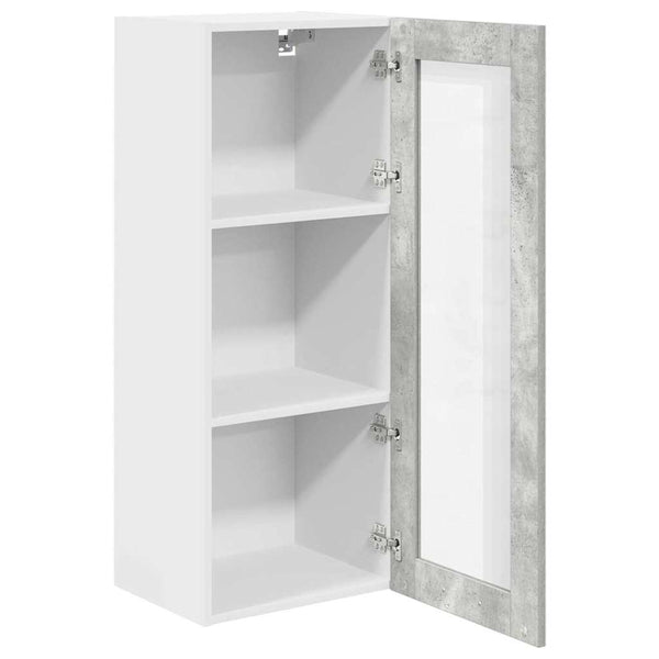Hängeschrank Beton Grau 40x31x100cm