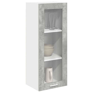 Hängeschrank Beton Grau 40x31x100cm