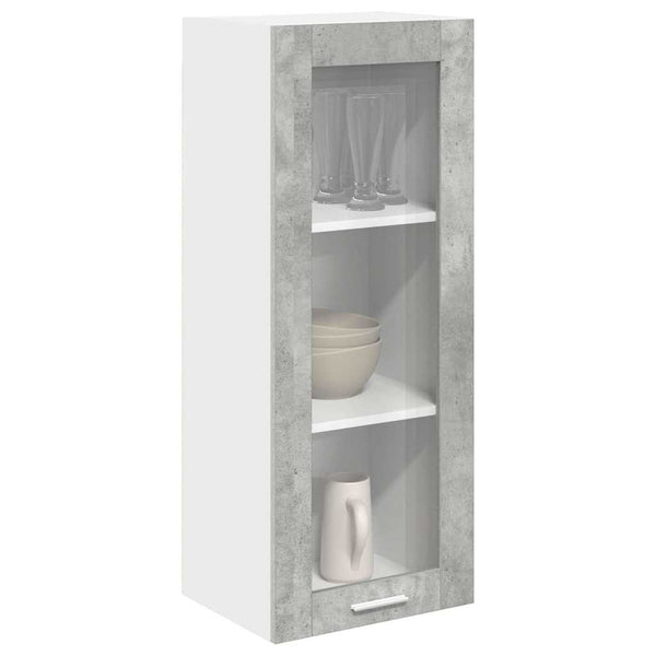 Hängeschrank Beton Grau 40x31x100cm