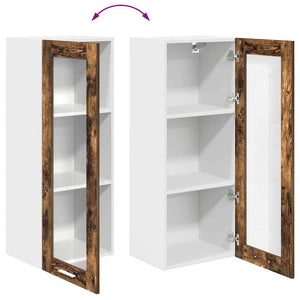 Hängeschrank Geräucherte Eiche 40x100 cm