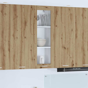 Artisan Eiche Hängeschrank, 40x31x100 cm