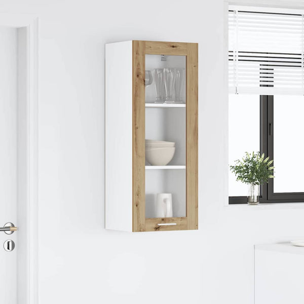 Artisan Eiche Hängeschrank, 40x31x100 cm