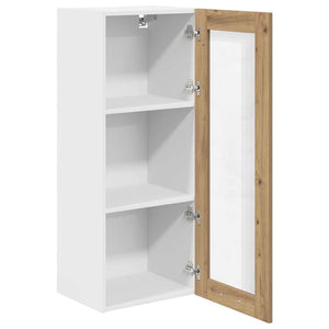 Artisan Eiche Hängeschrank, 40x31x100 cm