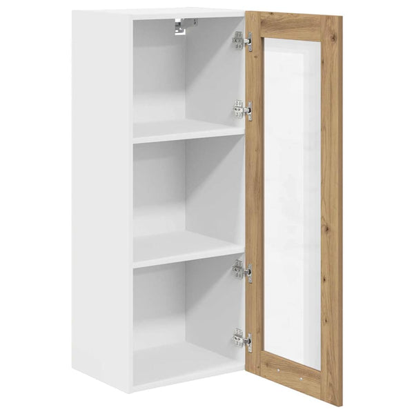 Artisan Eiche Hängeschrank, 40x31x100 cm