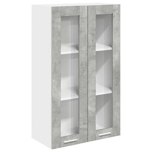 Hängeschrank Beton Grau 60x31x100cm