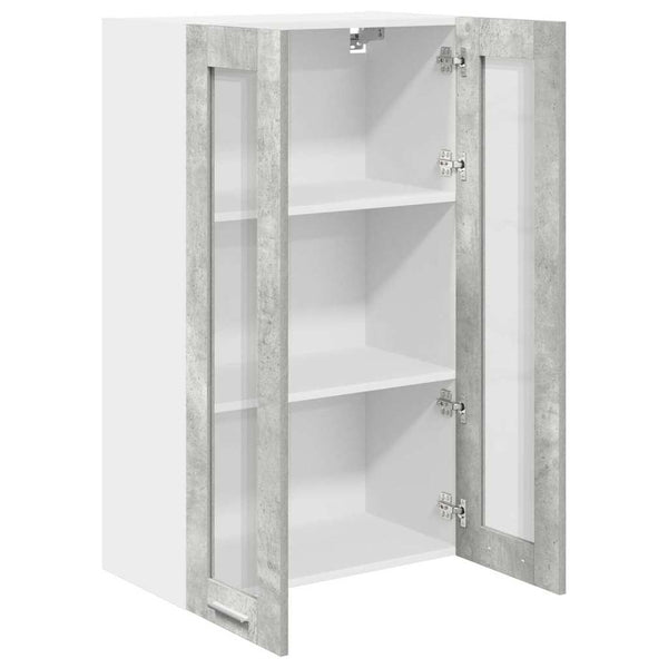 Hängeschrank Beton Grau 60x31x100cm