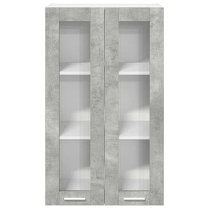 Hängeschrank Beton Grau 60x31x100cm