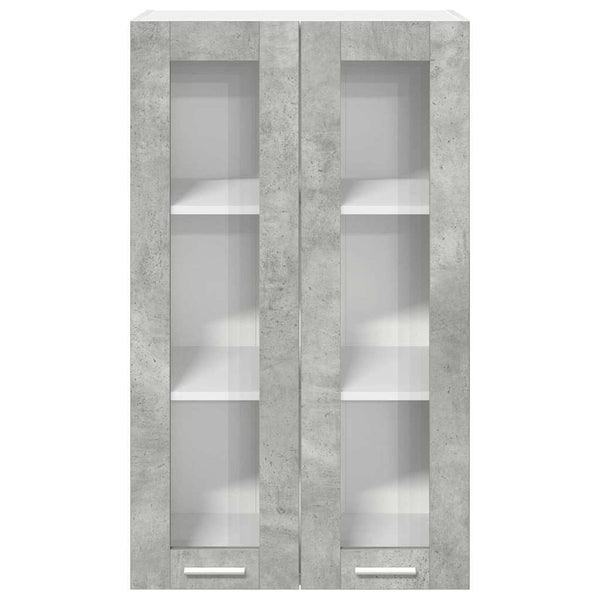 Hängeschrank Beton Grau 60x31x100cm