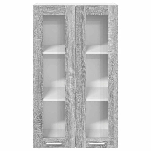 Hängeschrank Grau Sonoma 60x31x100 cm
