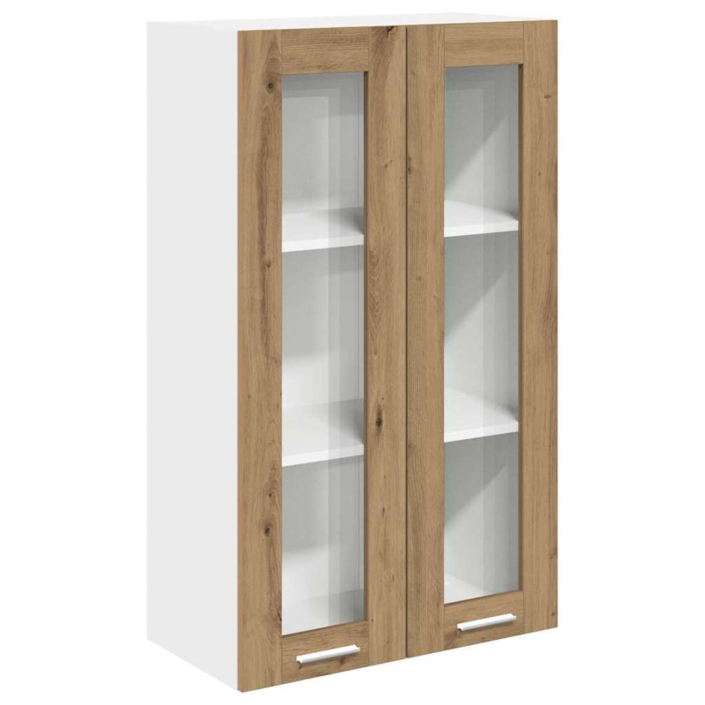 vidaXL Wall Cabinet Artisan Oak 60 x 31 x 100 cm Engineered Wood