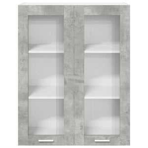 Hängeschrank Beton Grau 80x31x100cm