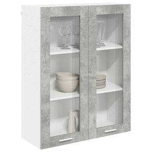 Hängeschrank Beton Grau 80x31x100cm