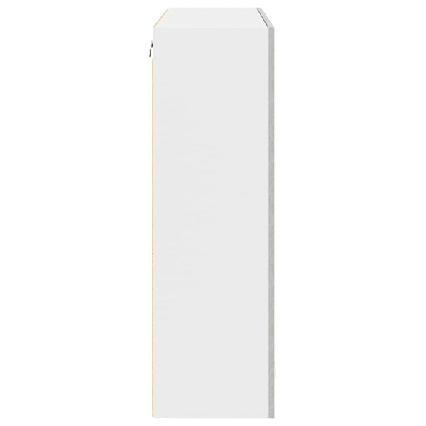 Hängeschrank Beton Grau 80x31x100cm