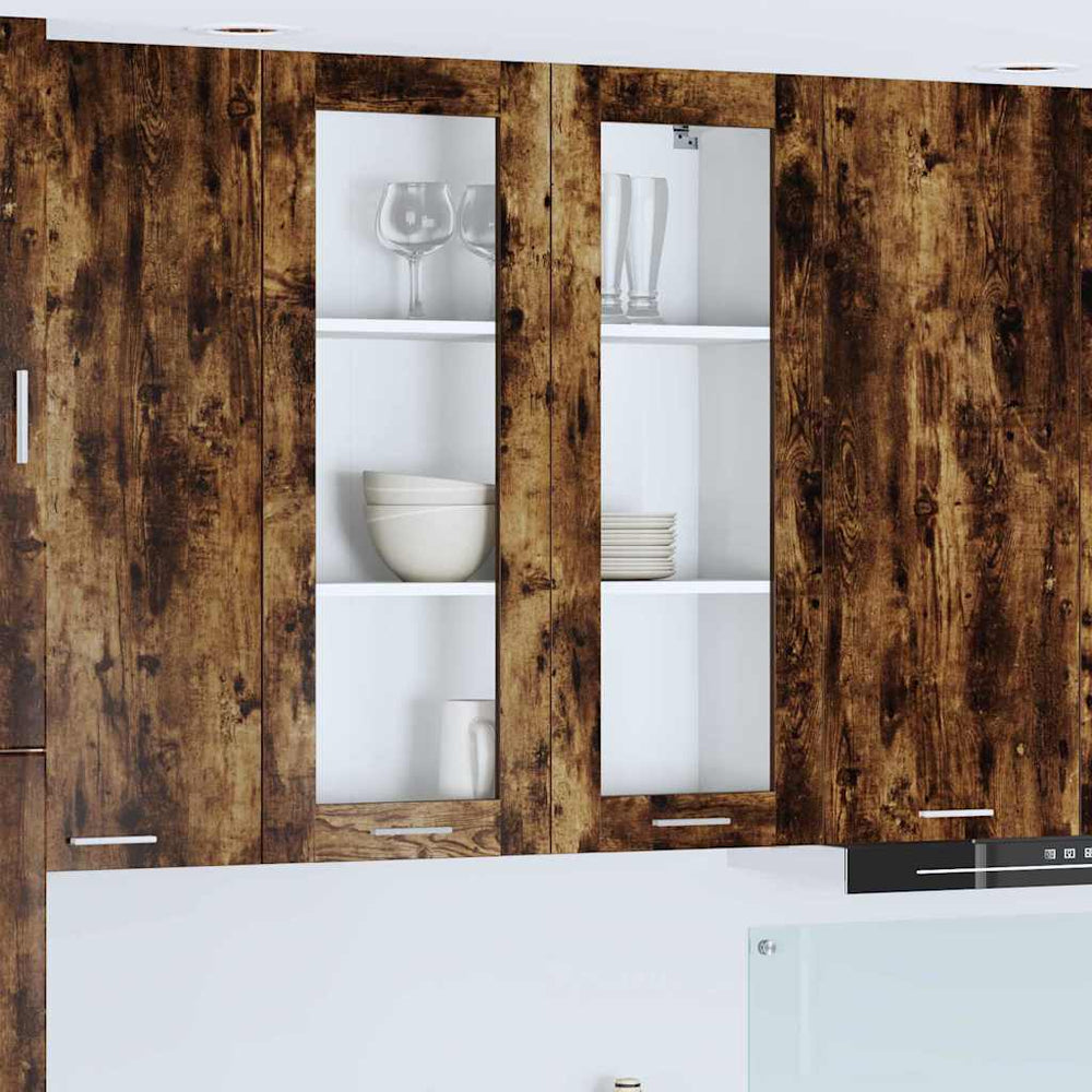 Hängeschrank Geräucherte Eiche 80x100 cm