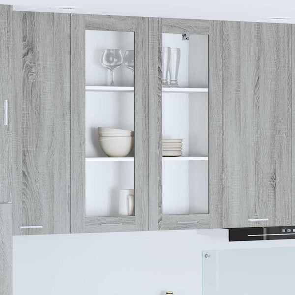 Hängeschrank Grau Sonoma 80x31x100cm