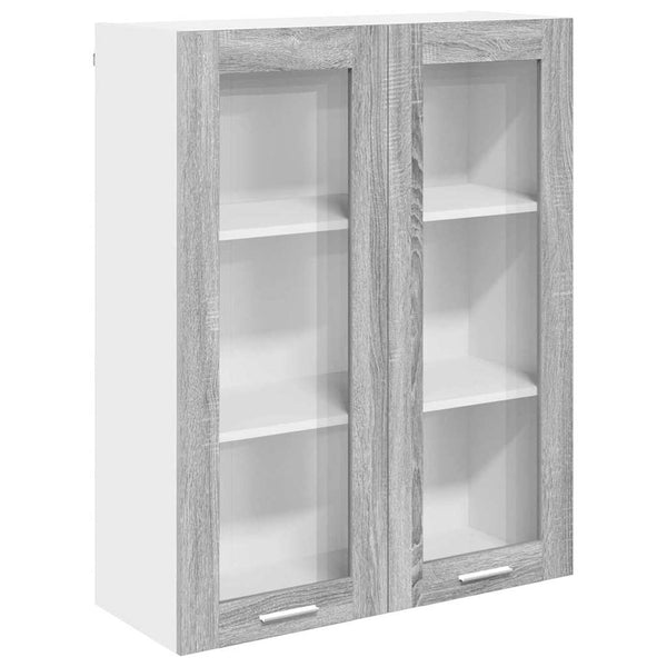 Hängeschrank Grau Sonoma 80x31x100cm
