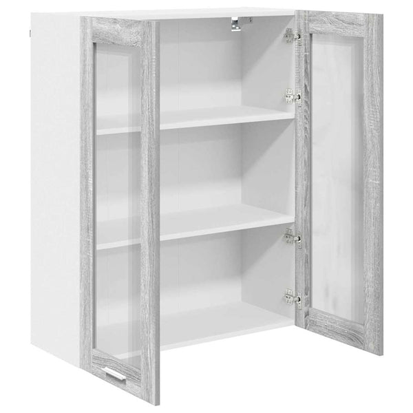 Hängeschrank Grau Sonoma 80x31x100cm