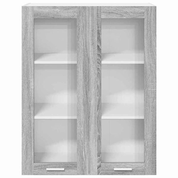 Hängeschrank Grau Sonoma 80x31x100cm