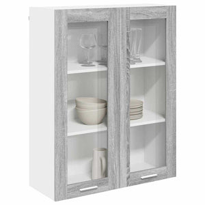 Hängeschrank Grau Sonoma 80x31x100cm
