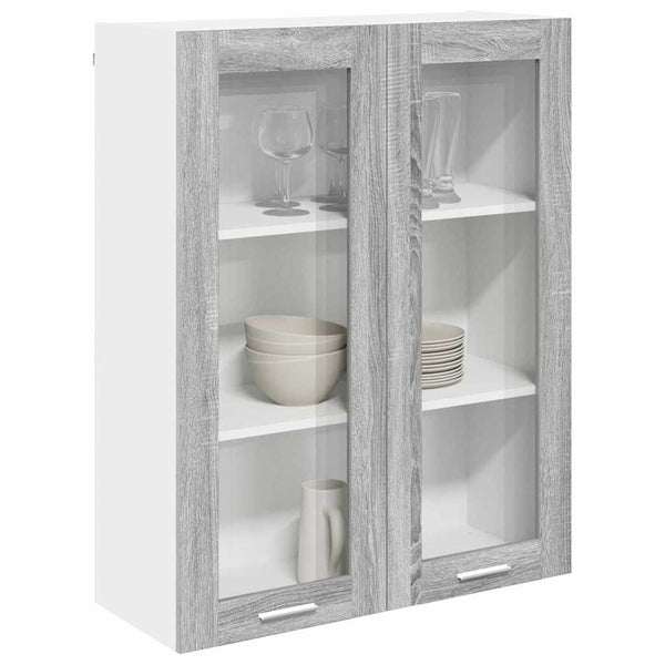 Hängeschrank Grau Sonoma 80x31x100cm