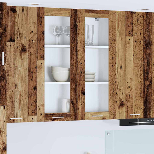 Hängeschrank Altholz 80x31x100 cm