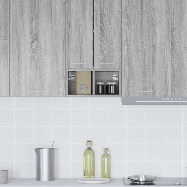 Grauer Hängeschrank Sonoma, 20x40 cm