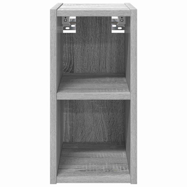 Grauer Hängeschrank Sonoma, 20x40 cm