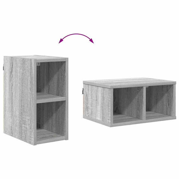 Grauer Hängeschrank Sonoma, 20x40 cm