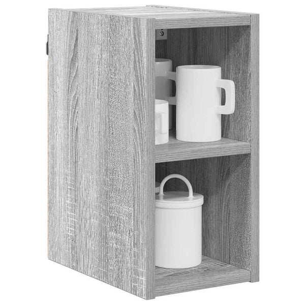 Grauer Hängeschrank Sonoma, 20x40 cm