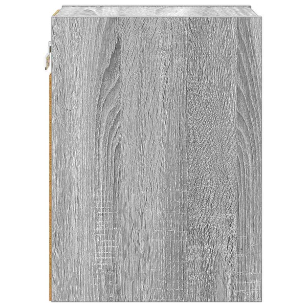 Grauer Hängeschrank Sonoma, 20x40 cm