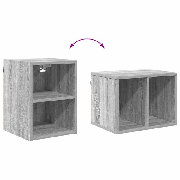 Hängeschrank Grau Sonoma 30x40 cm