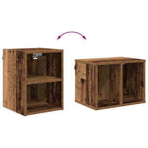 Hängeschrank Altholz 30x30x40 cm