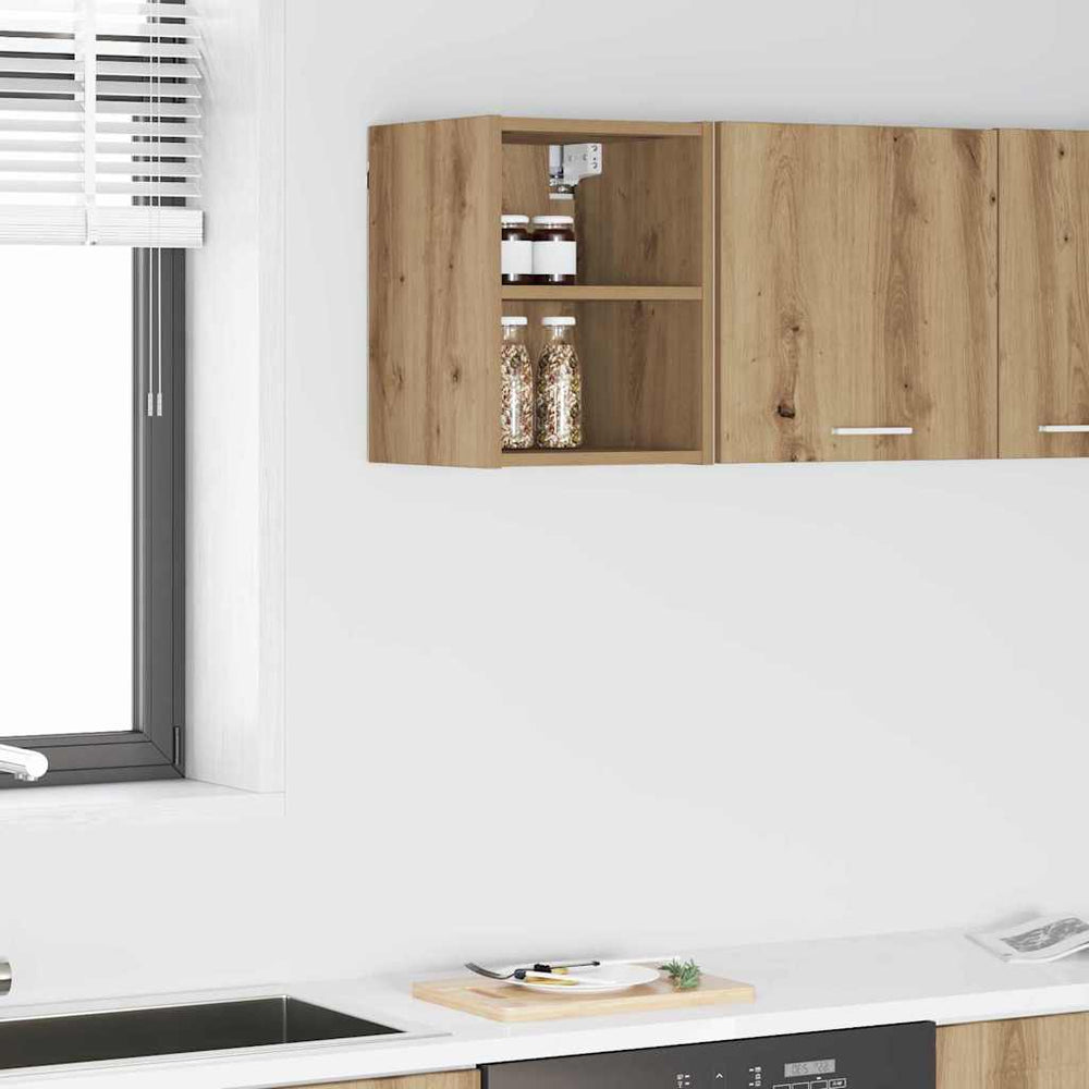 vidaXL Meuble haut Chêne Artisan 30 x 29,5 x 40 cm Bois d'ingénierie