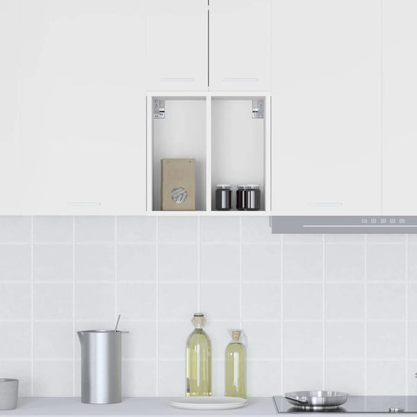 Hängeschrank Weiß 40 cm mit Stauraum